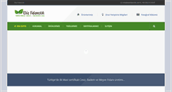 Desktop Screenshot of ekizfidancilik.com